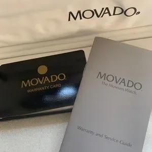 Movado museum watch  with 18K gold ribbon band Style# 600486 for women RARE 22MM Movado | Accessories | Movado Museum Watch With 8k Gold  main image 2